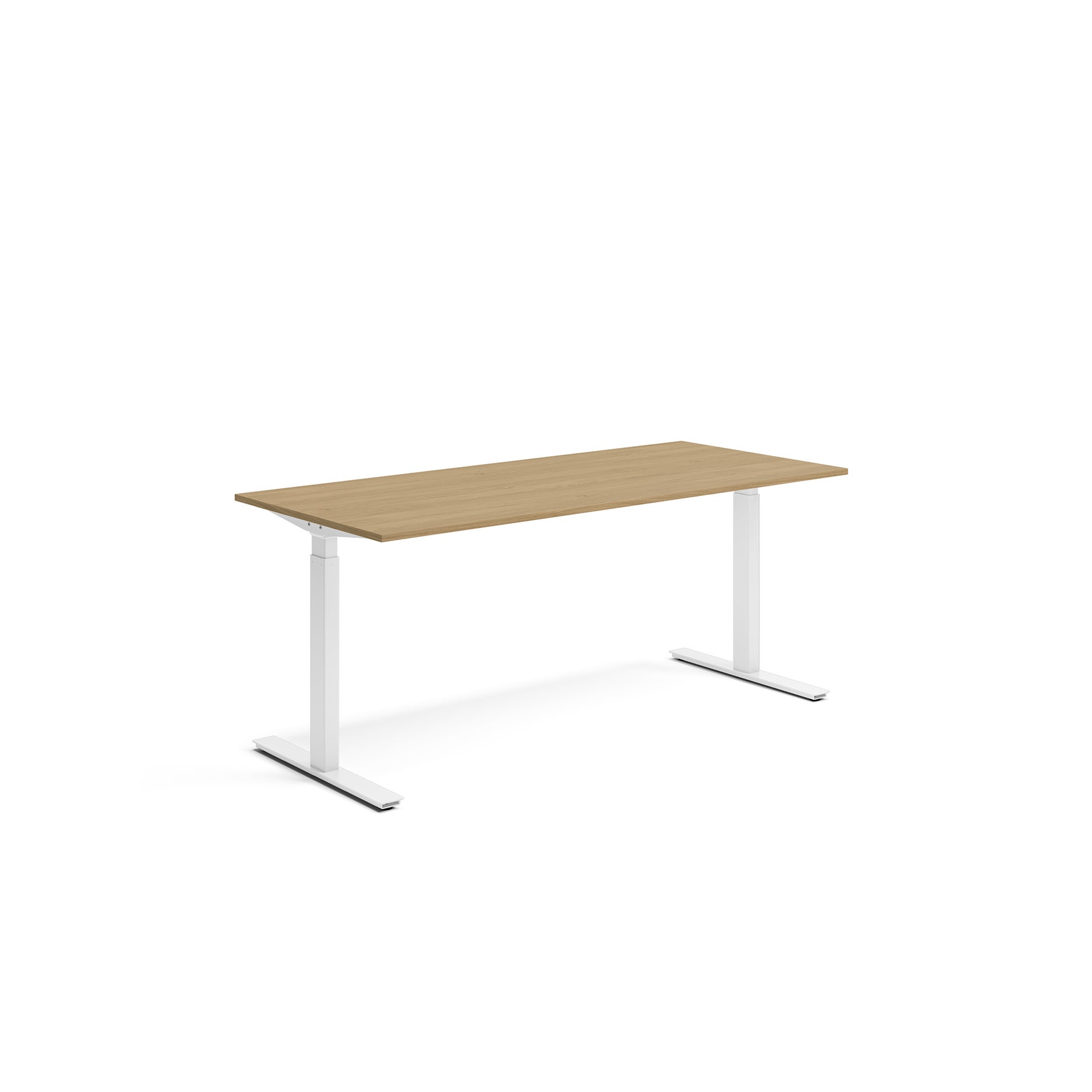 Skrivbord 1800 x 800 mm Ek/Vit