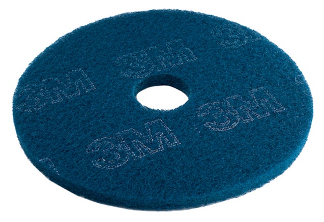 Skurrondell 3M 16" blå