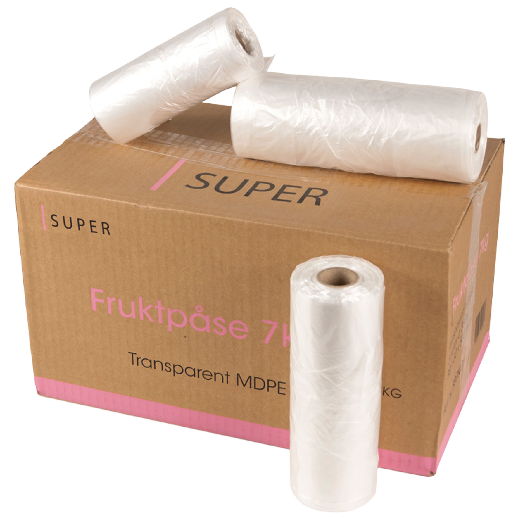 Fruktpåse MDPE 220/120x500mm