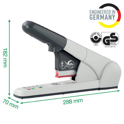 Blockhäftare LEITZ 80 ark silver
