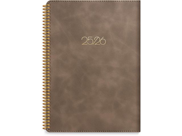 Kalender Study Twist mocca A5 25/26