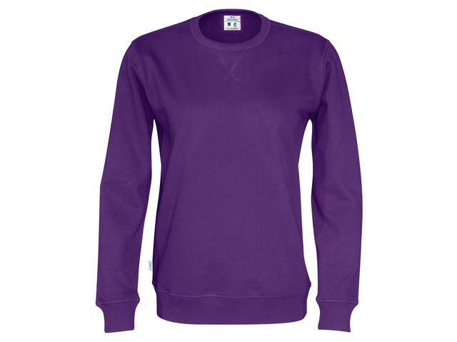 Sweatshirt Crew Neck hr GOTS lila 2XL
