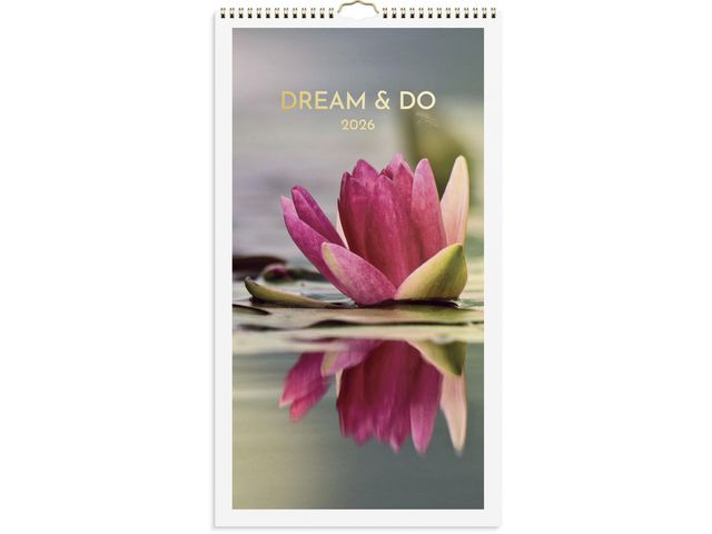 Väggkalender Dream & Do 2026