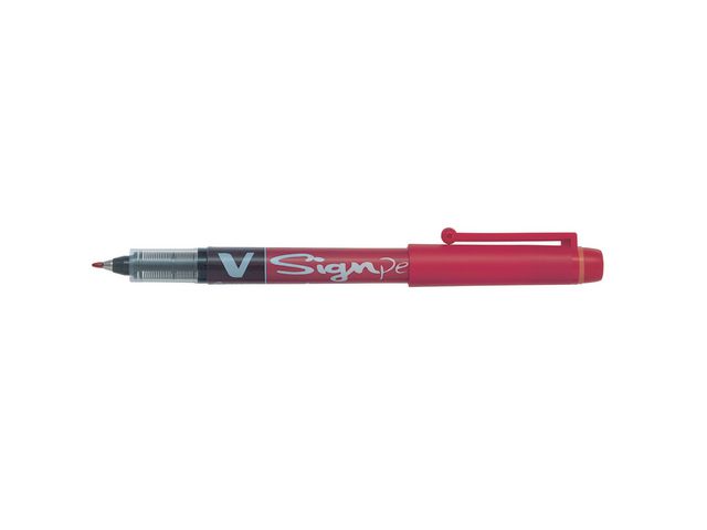 Fineliner PILOT V-Sign Pen r&ouml;d