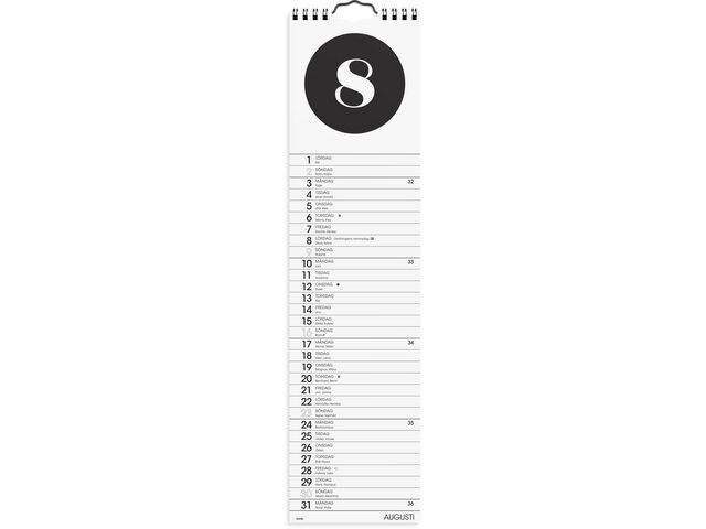 Väggkalender Simple 2026