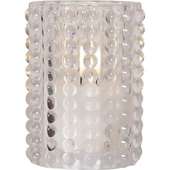 Glasklykta STAR T LED Dotty 13cm klar