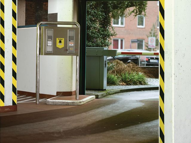 Golvmarkering TESA Sign. 50mmx66m gul/sv