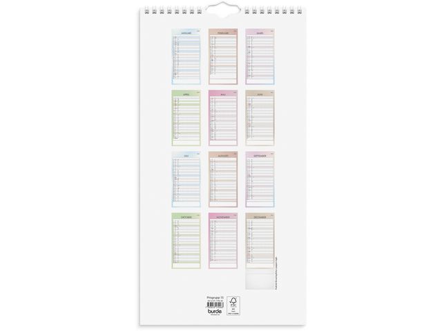 Familjekalender 2026 Tydlig