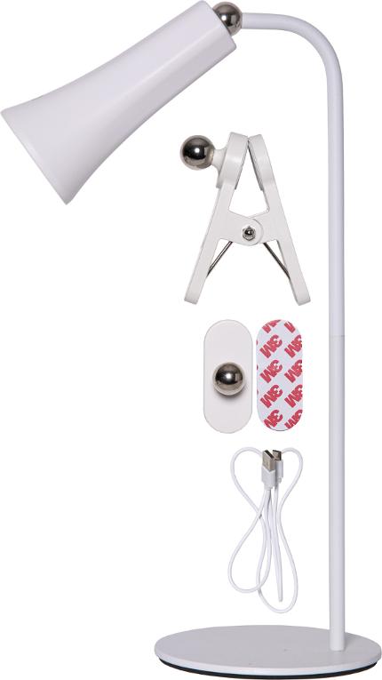 Lampa STAR T Functional LED 38cm vit