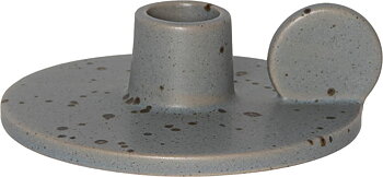Ljusstake Plate grå