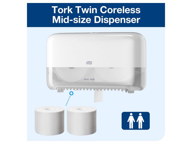 Dispenser T7 Coreless Twin Vit