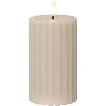 Blockljus STAR T LED Stripe 15cm beige