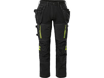 Hantvbyxa stretch 2569 STP dam svart 34