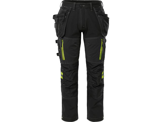 Hantvbyxa stretch 2569 STP dam svart 42