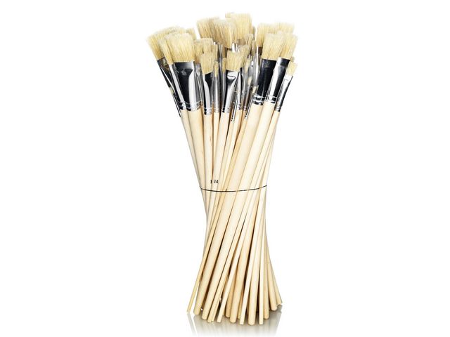 Borstpenselset l&aring;nga skaft 60/fp