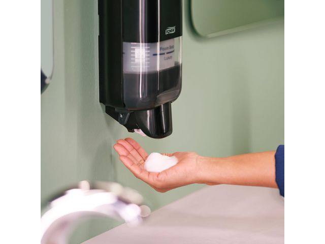 Dispenser Tvål och Handsprit Tork S4 svart