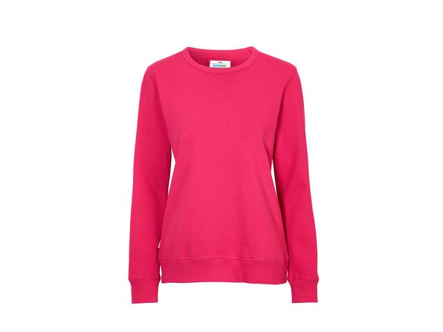 Sweatshirt Crew Neck dam GOTS cerise L