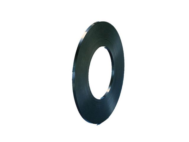 Stålband 13x0,5mm Enkelsp Svart