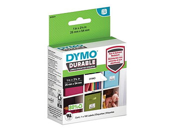 Etikett DYMO LW Durable 25x54mm 160/fp