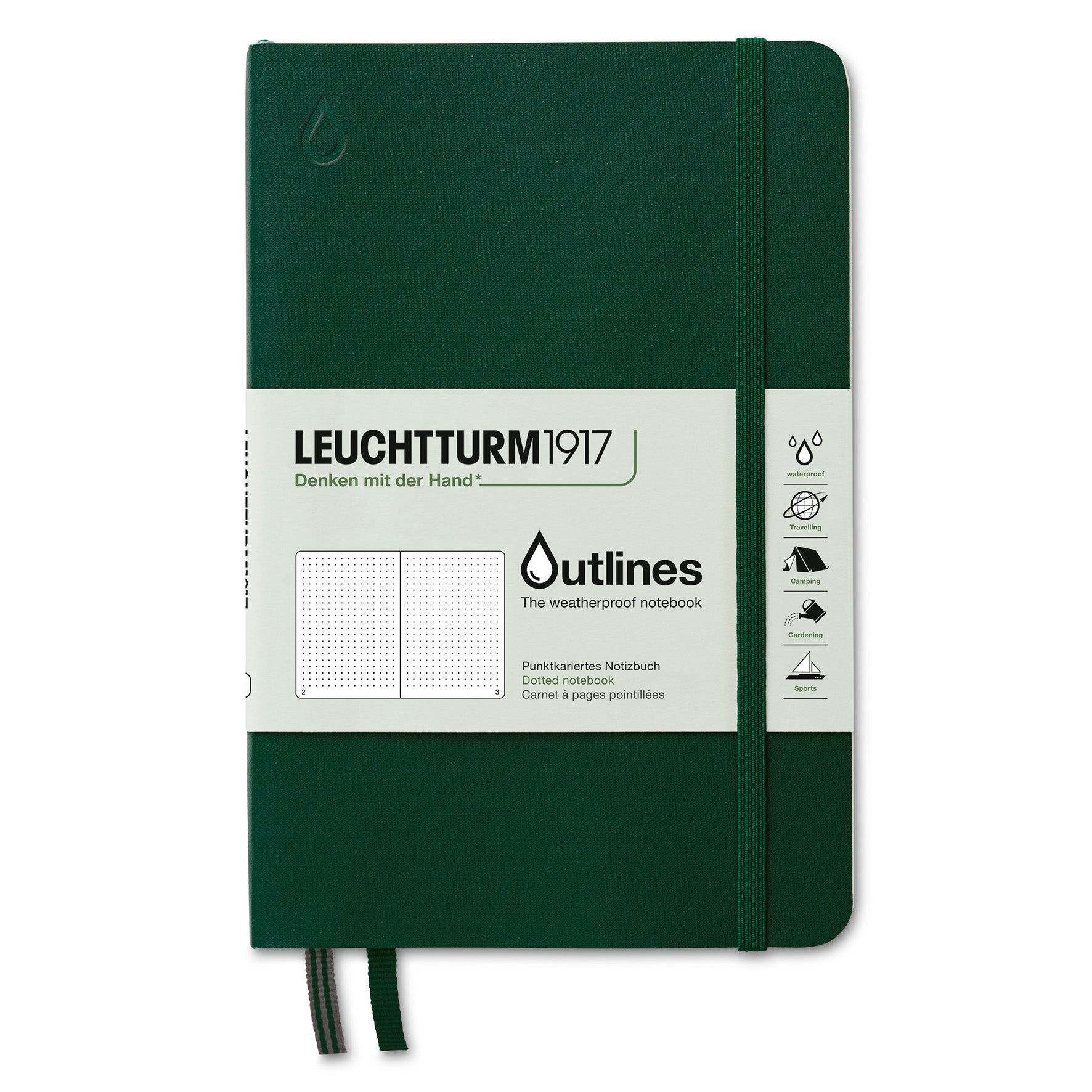 Anteckningsbok Outlines B6 Dot - Utomhus