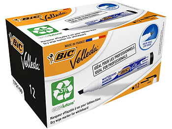 Whiteboardpenna BIC Velleda 1751 ECO sv