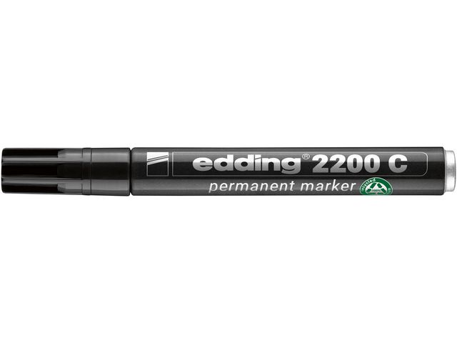 Märkpenna EDDING 2200C svart