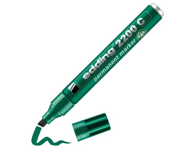 Märkpenna EDDING 2200C grön