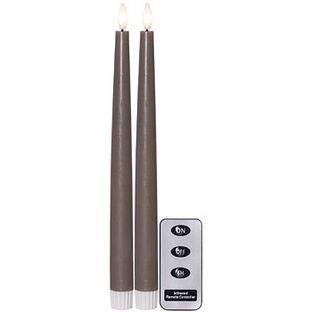 Antikljus STAR T LED 28cm mullvad 2/fp
