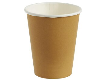 Pappersbägare FESTIVE 18cl brun 50/fp