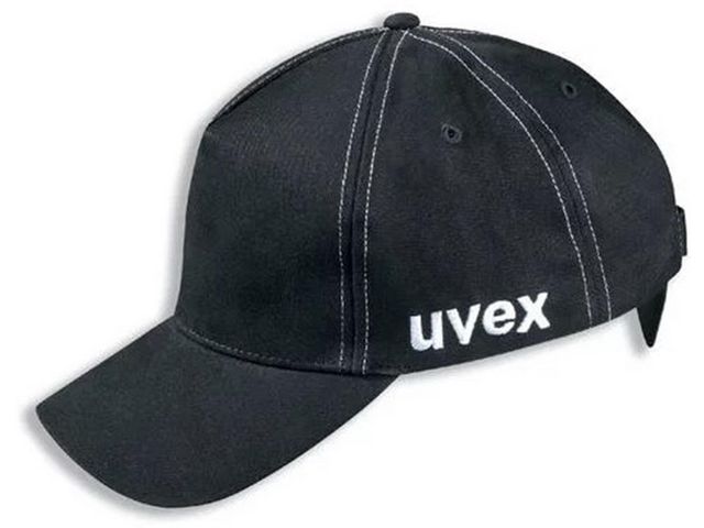 Stötskyddskeps UVEX U-cap svart