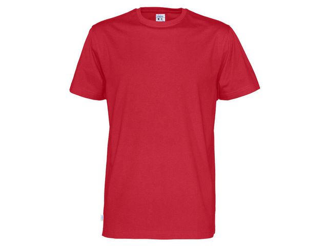 T-shirt COTTOVER GOTS röd