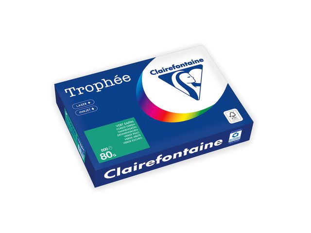 Kop.ppr TROPHE&Eacute; A4 80g oh skogsgr 500/fp