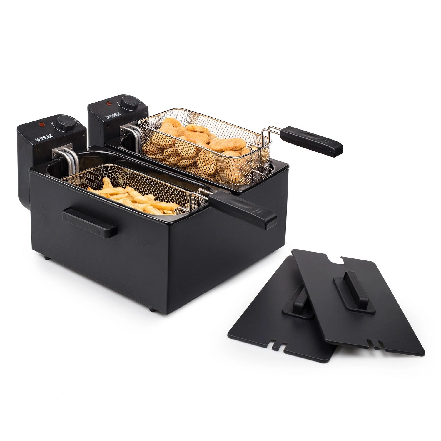 Fritös dubbel Princess 2x3 liter 2x1800W