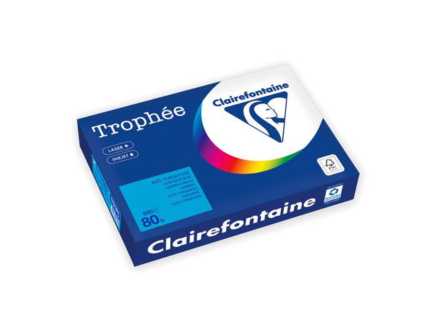 Kop.ppr TROPHE&Eacute; A4 80g oh djupbl&aring; 500/fp