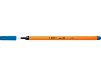 Fineliner STABILO Point 88 blå