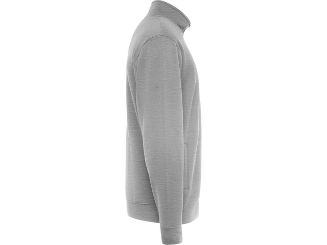 Sweater zip PF ulan unisex gråmel M