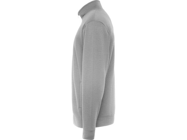 Sweater zip PF ulan unisex gråmel L