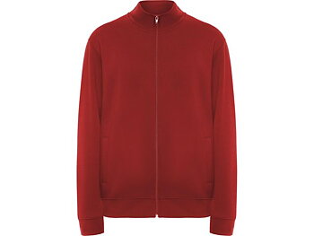 Sweater zip PF ulan unisex röd L