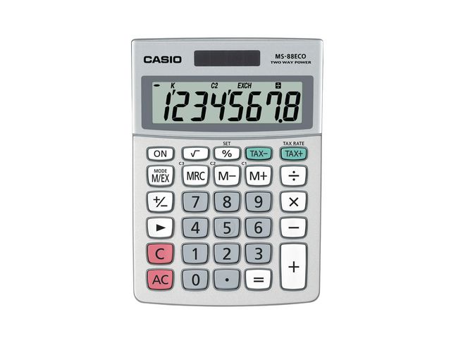 Bordsräknare Casio MS-88 ECO