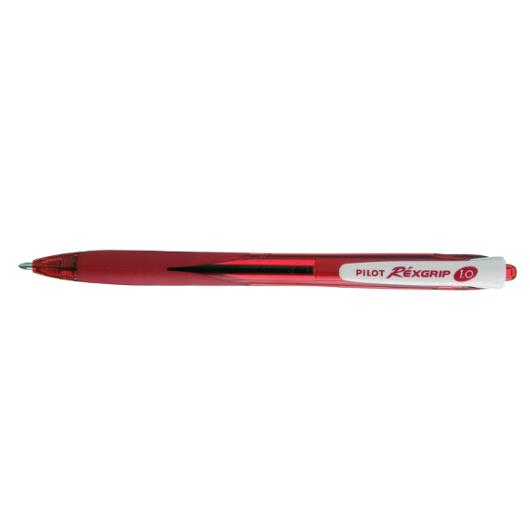 Kulpenna PILOT RexGrip medium 1,0 r&ouml;d