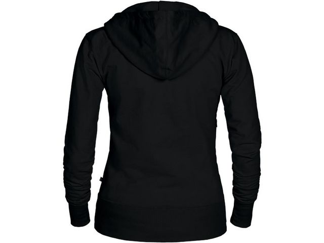 Hoodie zip TEXSTAR WC03 dam svart XL
