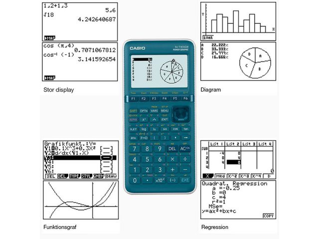 Räknare Casio FX-7400GIII t