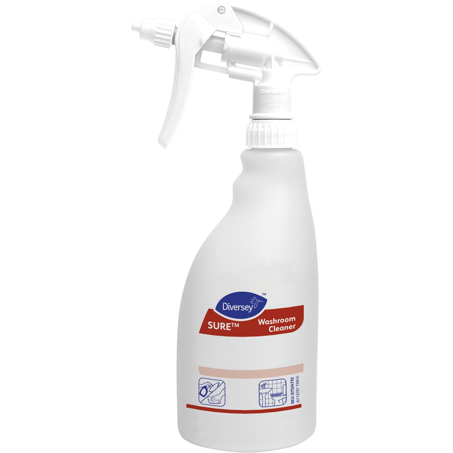 Sprayflaska till SURE Washrooom Cleaner 500 ml
