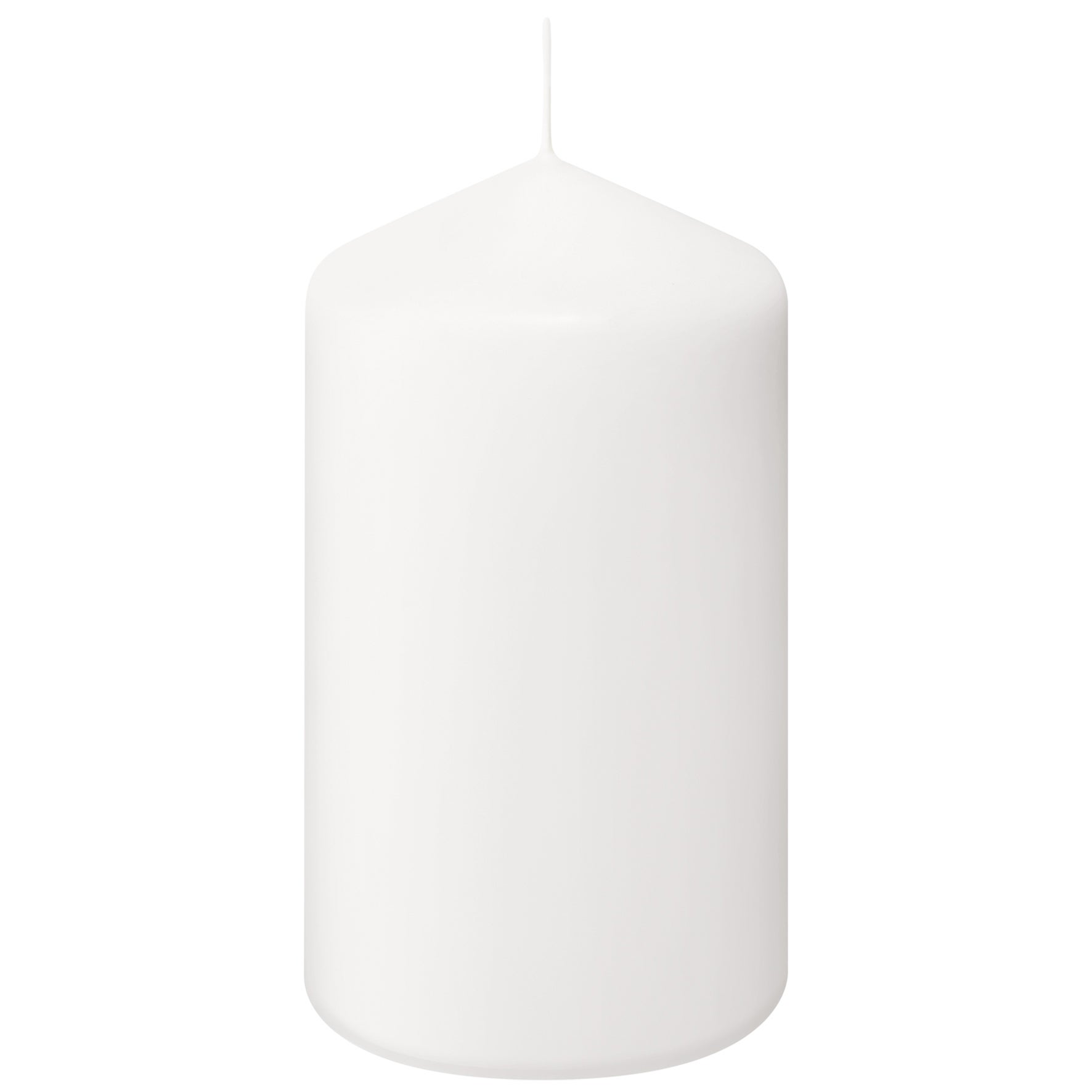 Blockljus 12x5,8 cm vit