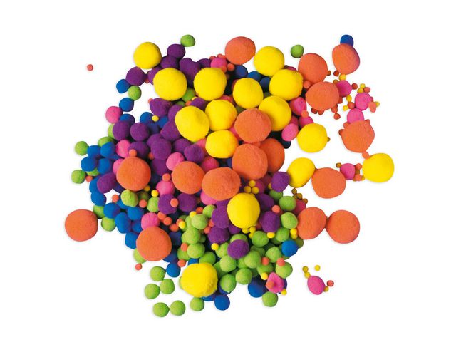 Pompom neon 500/fp