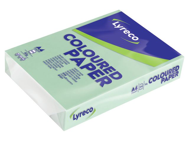 Kop.ppr LYRECO A4 80g oh gr&ouml;nt 500/fp