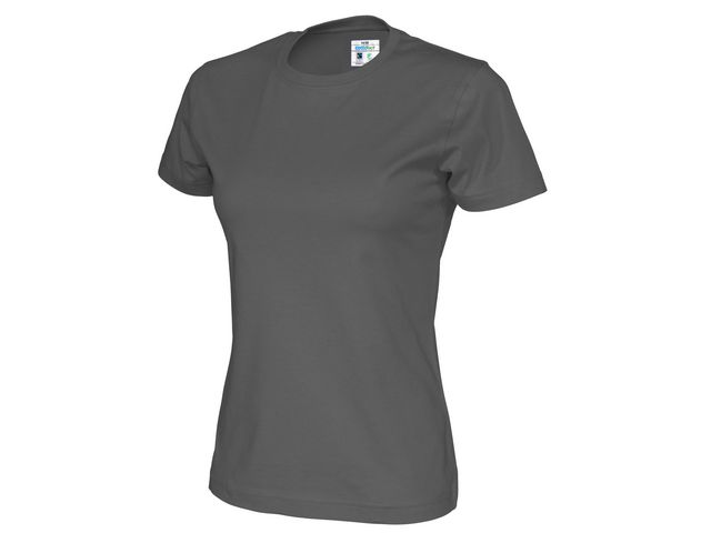 T-shirt COTTOVER dam GOTS grå M