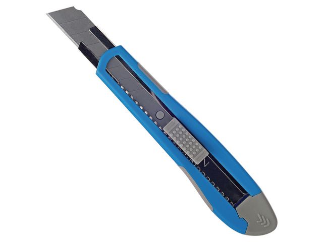 Hobbykniv LYRECO 18mm bl&aring;/gr&aring;