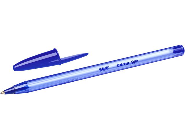 Kulpenna BIC Cristal Soft 1,2 bl&aring;