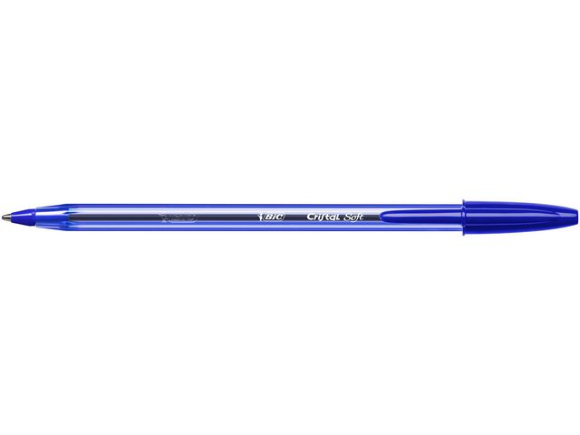 Kulpenna BIC Cristal Soft 1,2 blå
